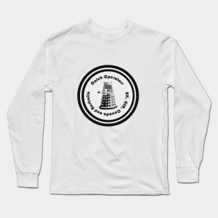 Dalek Operators Design Long Sleeve T-Shirt